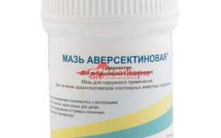 Аверсектиновая мазь для попугаев: схема лечения