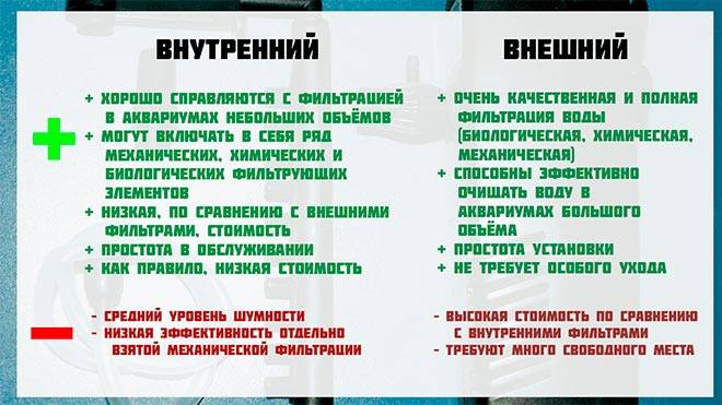 Фильтры для аквариумов (очистка воды для рыб): какой лучше выбрать, фильтрация, виды (внутренний, внешний), лучшие